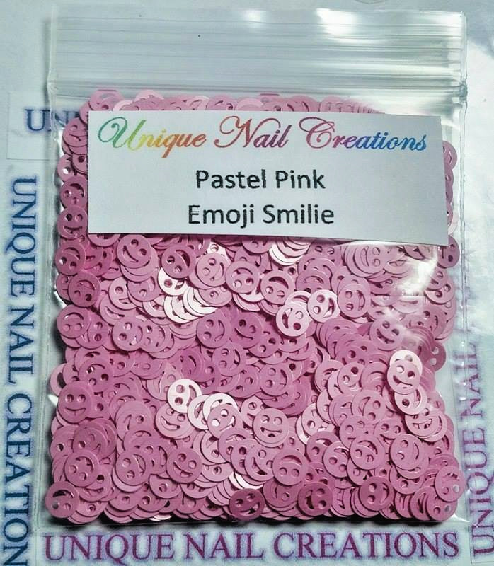 NEW COLORS ADDED!*EMOJI Shape~U CHOOSE~Nail•Acrylic•Gel•Body Art•Face•Festival