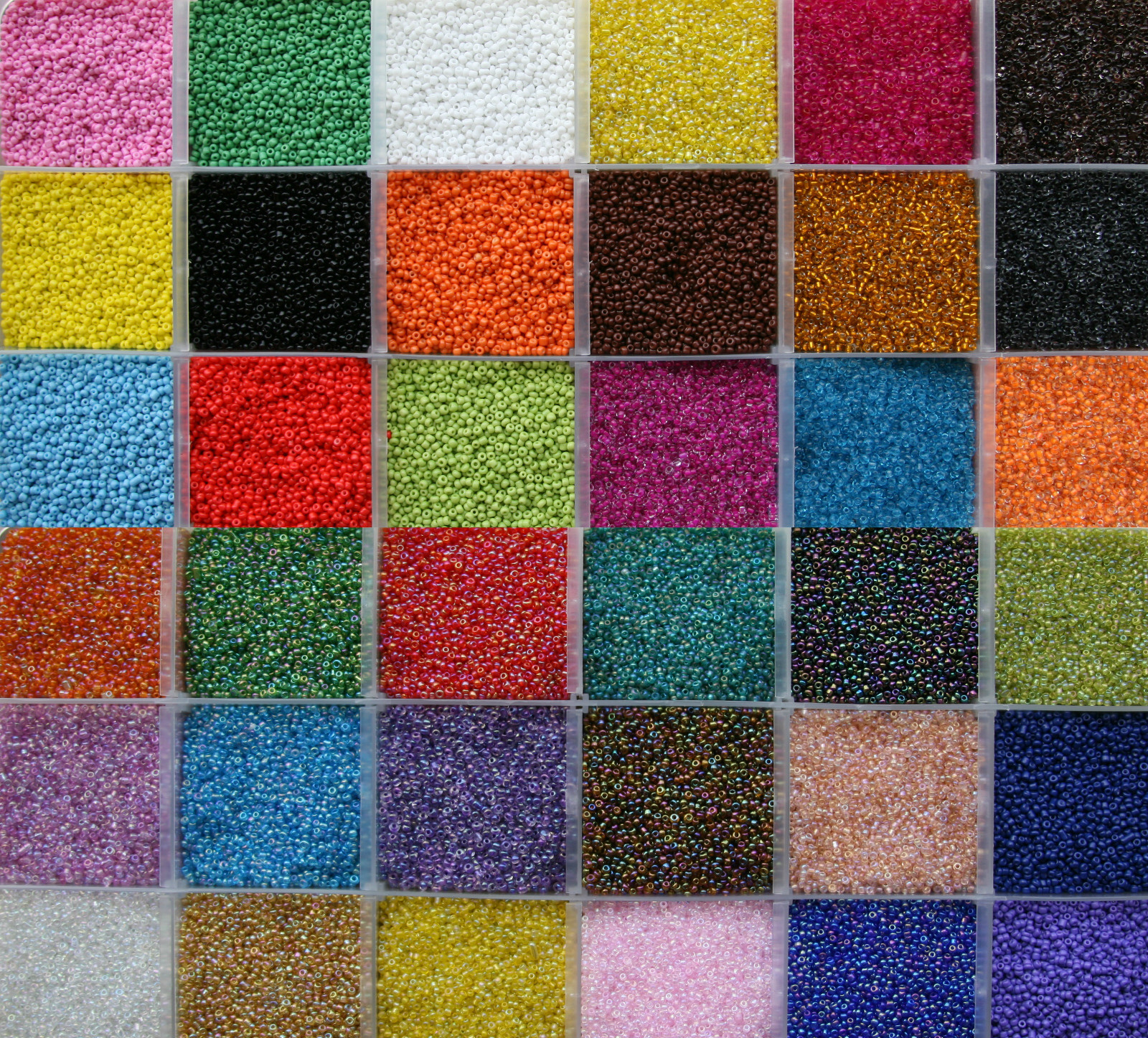 15g/1000pcs Making 84 kinds 2mm Glass Seed beads (79 — 84 kinds)