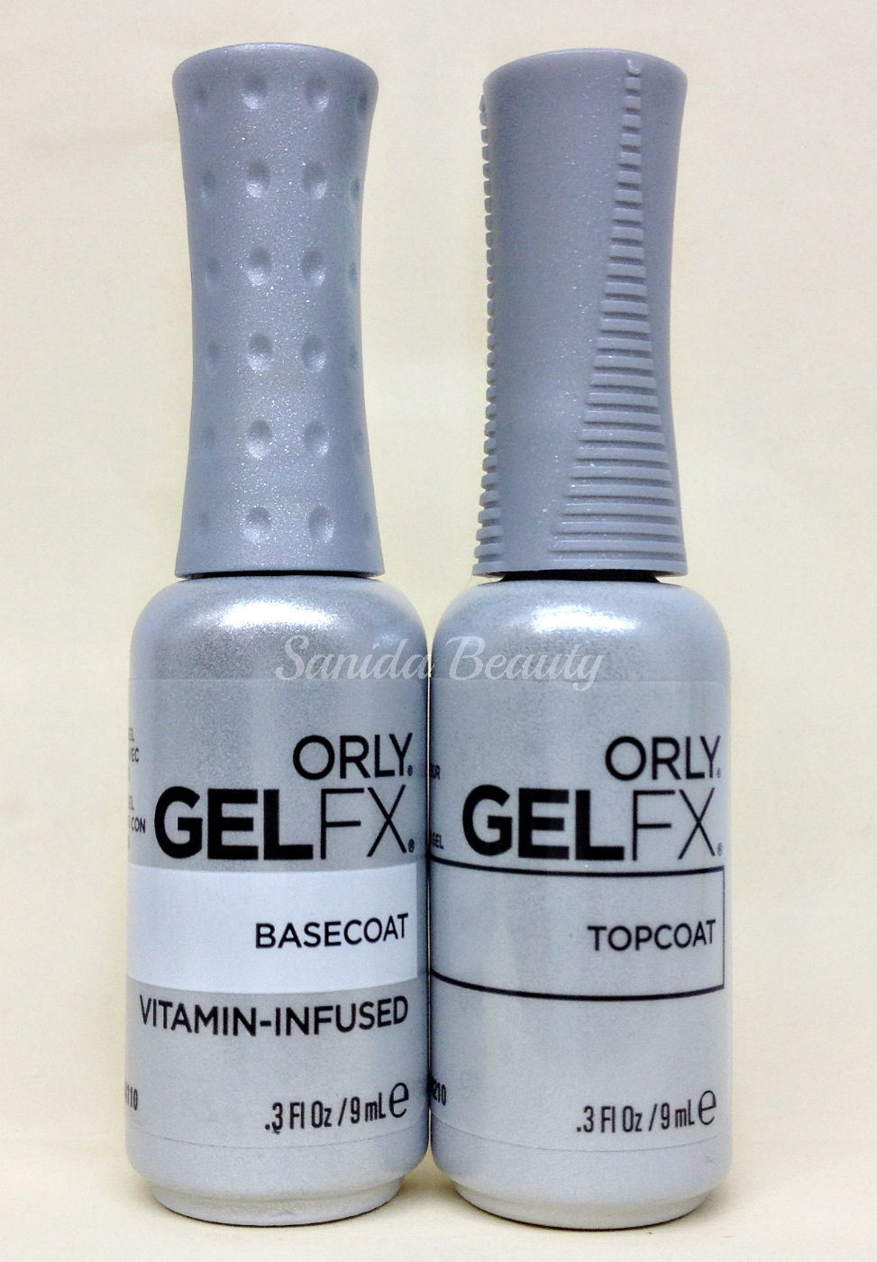 ORLY GELFX Gel Nail Base Coat + Top Coat DUO – 0.3oz/9ml