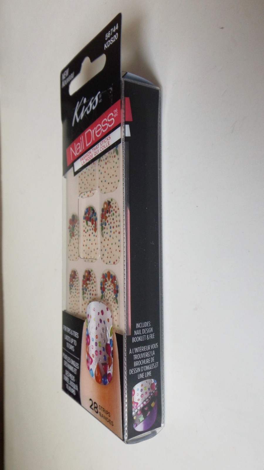 KIss Nail Dress Stickers #56744 Korea (#EV2069)