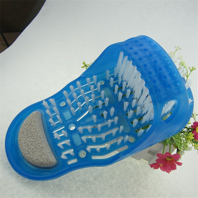 1PC Foot Scrubber Massage Brush Plastic Bath Shoe Shower Massager Slippers Bath