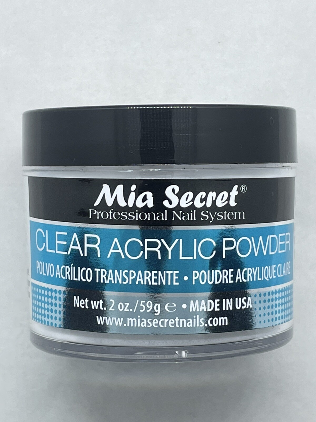 Mia Secret Clear Acrylic Nail Powder 2oz