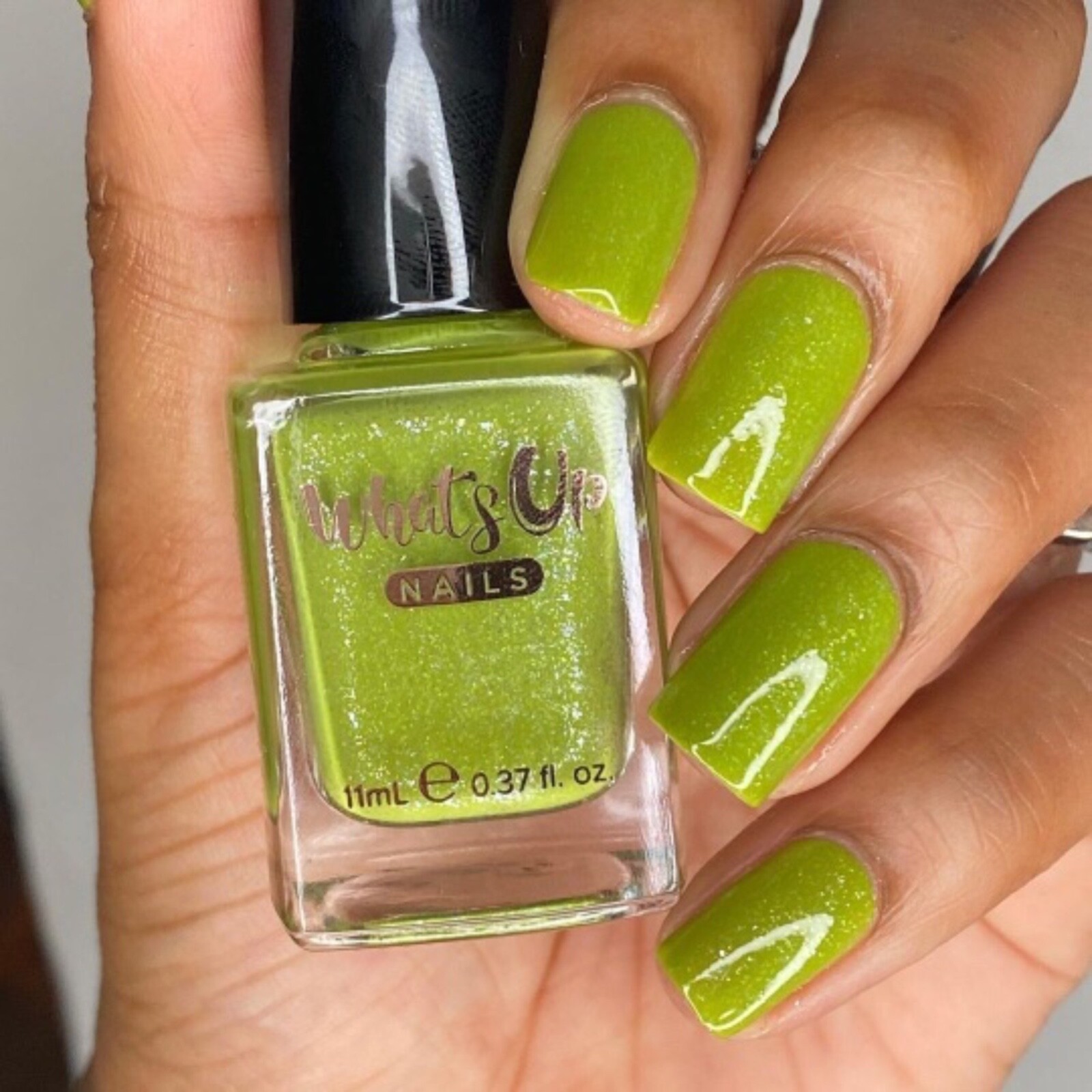 Whats Up Nails – Tuscan Harvest Regular Polish (Olive Green w/ Shimmer)