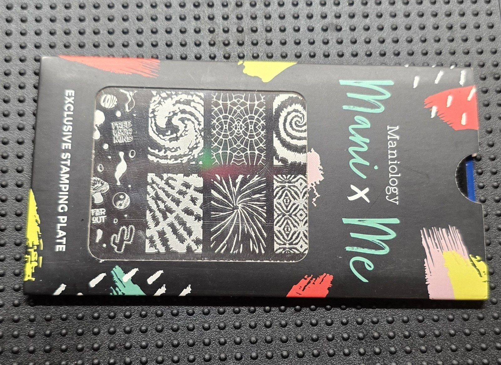 Special FX BM-XL456 Maniology Bundle Monster Pattern Nail Stamp plate Tie Dye