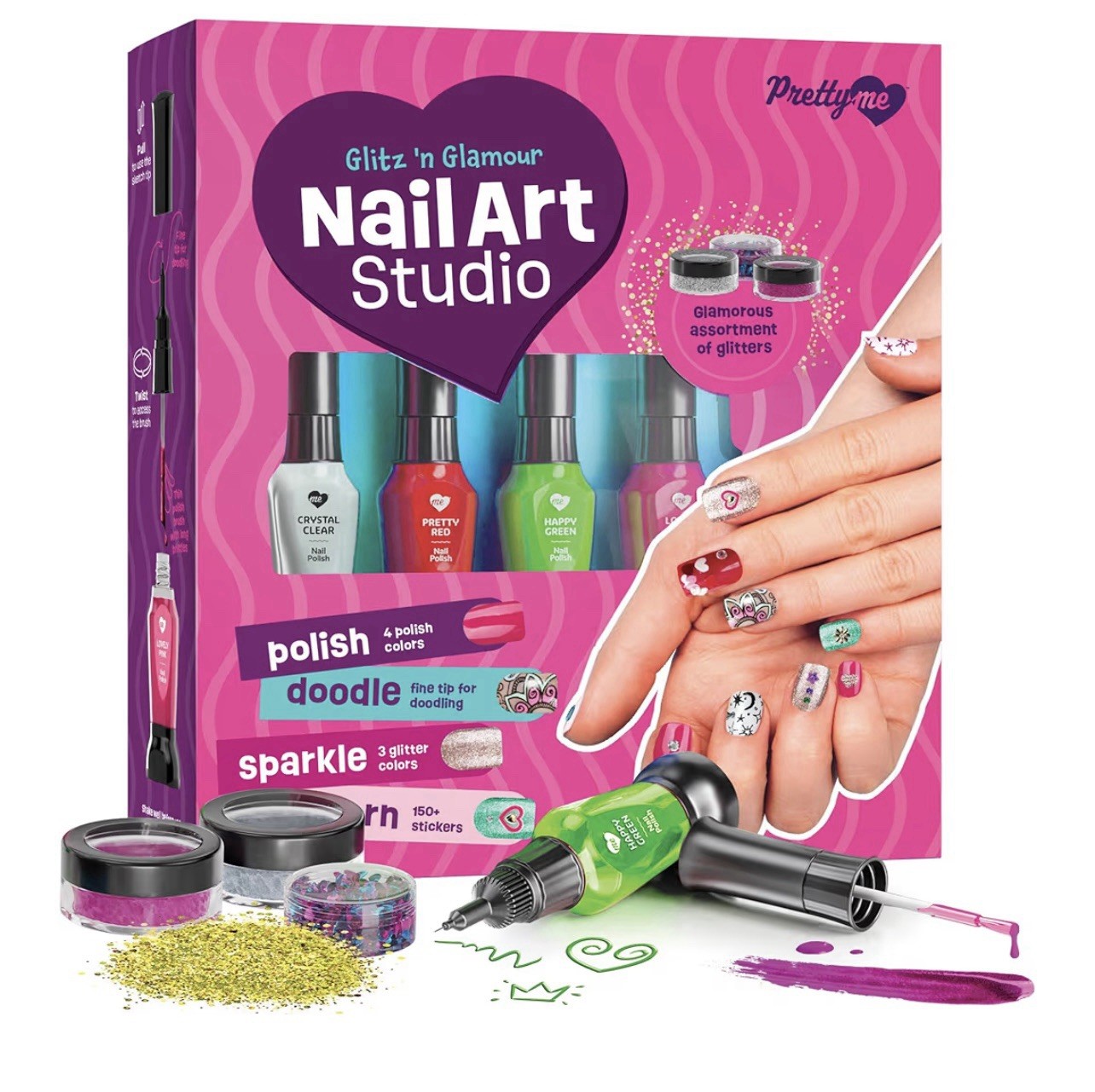 Whimsical Nail Polish Art Studio: Perfect Birthday Gift for Young Girls