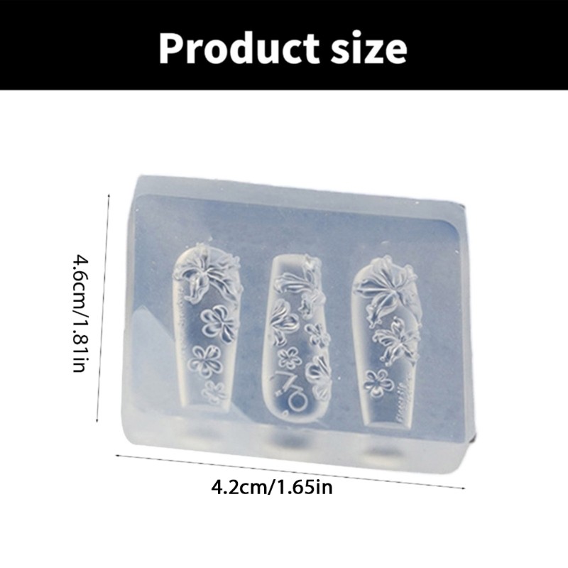 Embossed Nail Stamping Molds for Intricate Patterns and Nail Art Enthusiasts
