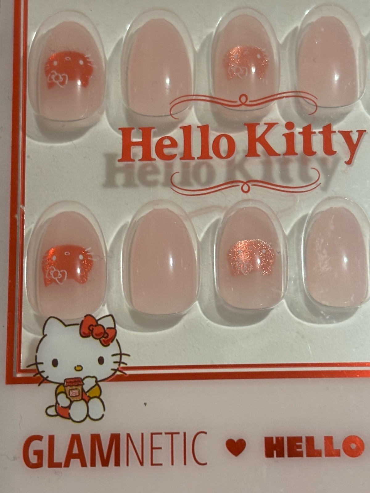 Glamnetic X Hello Kitty Press On Nails Lot 2Sets Cinnamoroll French Tip