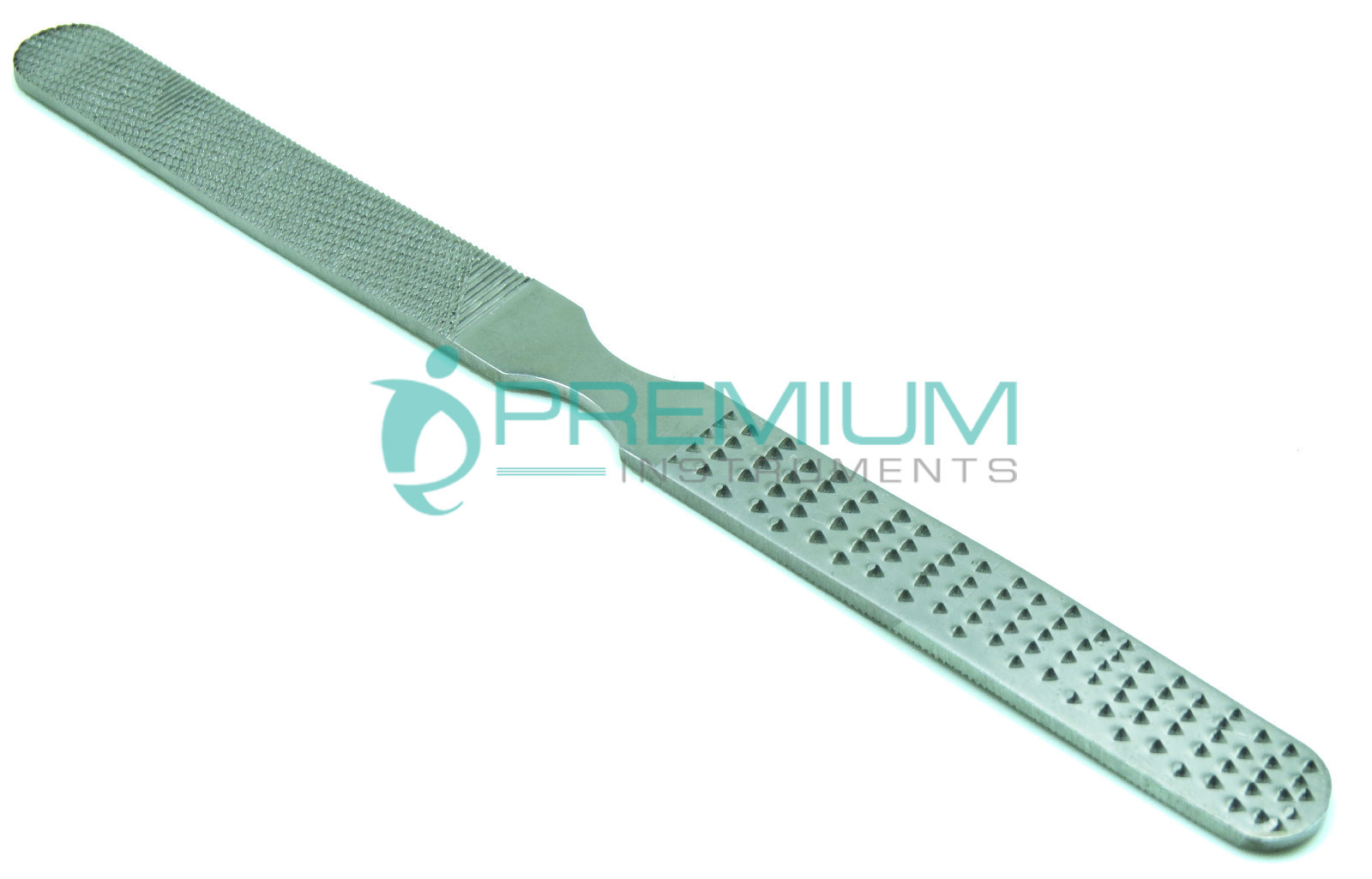 PREMIUM INSTRUMENTS Foot Nail File 4 Sided 6″ Stainless Steel Instruments