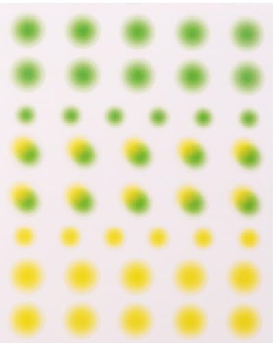 Impressed 5 Sheet Multicolored Gradient Y2K Nail Stickers – Easy DIY Aura