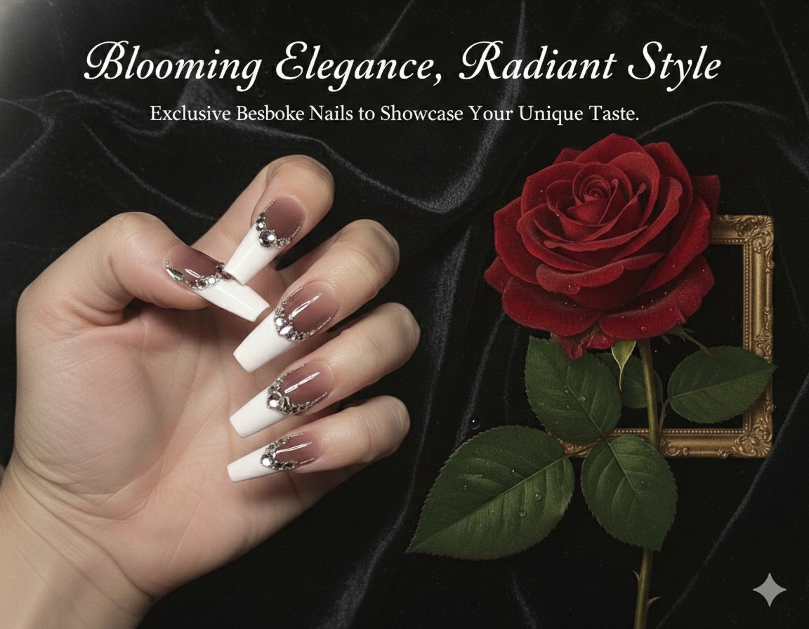 Artistry at Your Fingertips — Custom Nails as Unique as Your Style.”