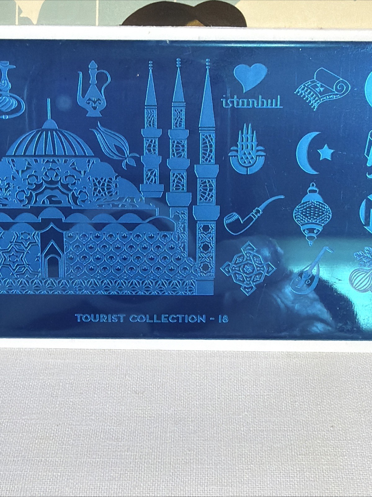 3 MoYou Tourist Collection Nail Stamp Plate Istanbul New Delhi Seoul Korea