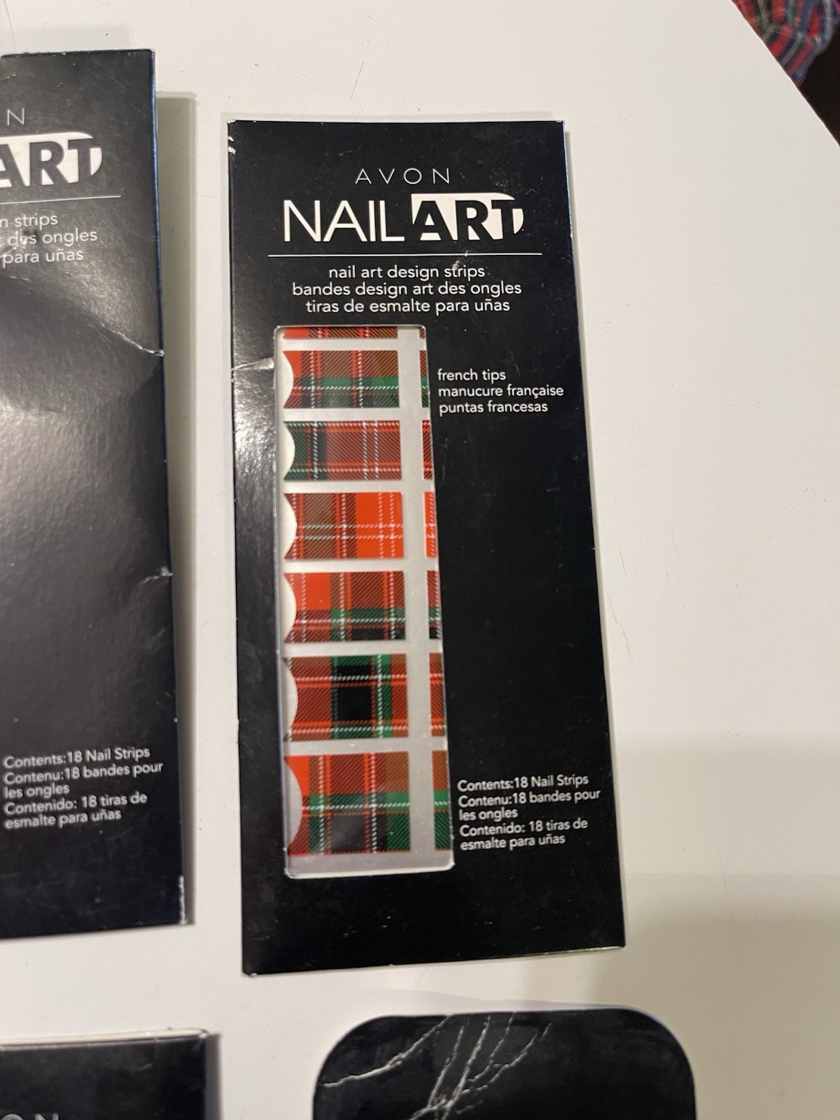 Vintage 90’s Avon Nail Art Lot: 9 Packs Press-On Nails & Design Strips