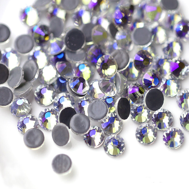 Moonlight hotfix rhinestone flatback crystal strass stones fabric DIY decoration