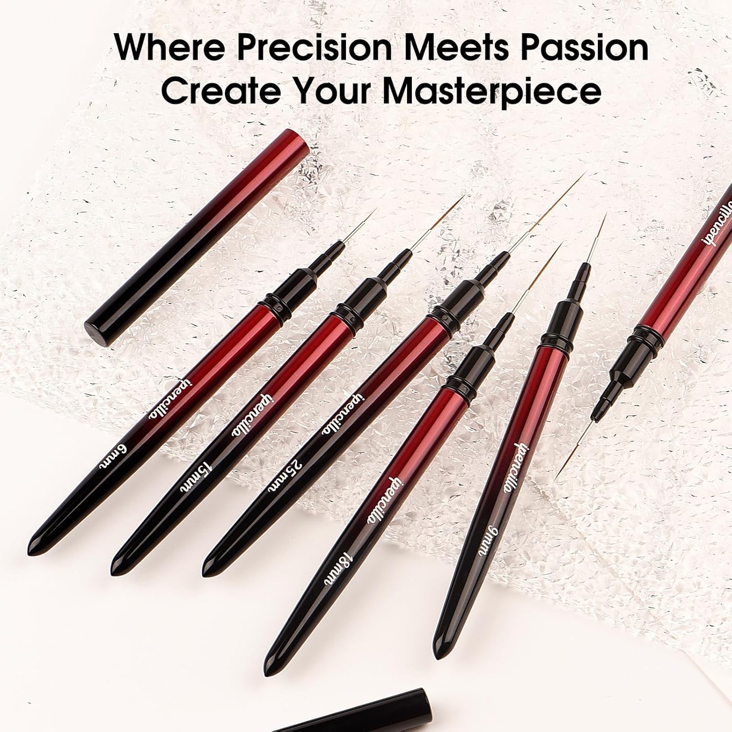 KADS Kolinsky Sable Acrylic Nail Brush – 5 Piece