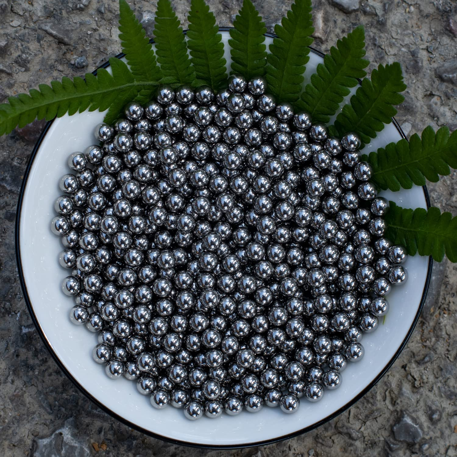 200PCS Paint Mixing Balls, Nail Polish Mixing Balls, 316 Stainless Steel Bearing