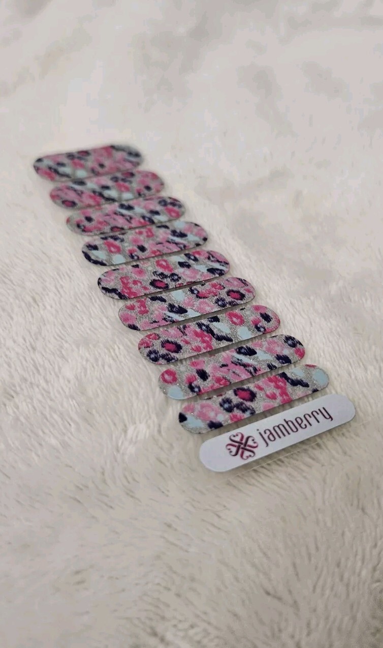 Jamberry HALF SHEETS Lot Of 22 METALLIC, GLITTER, & CLEAR!!! Easy NAIL ART