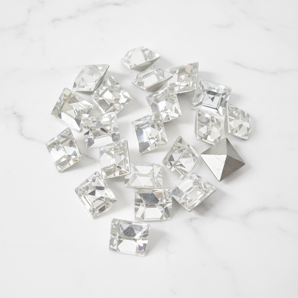 Swarovski 4428 XILION Square Fancy Stone 4mm (10pcs)