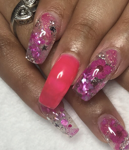 Nail Glitter Art