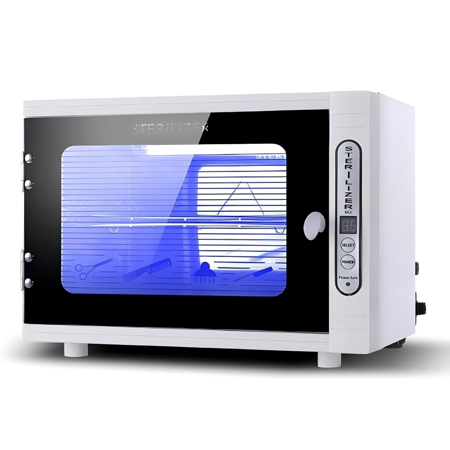 Nail Tool Sterilizers UV 12L Lighting Autoclave Machine for Labs Salons & Home