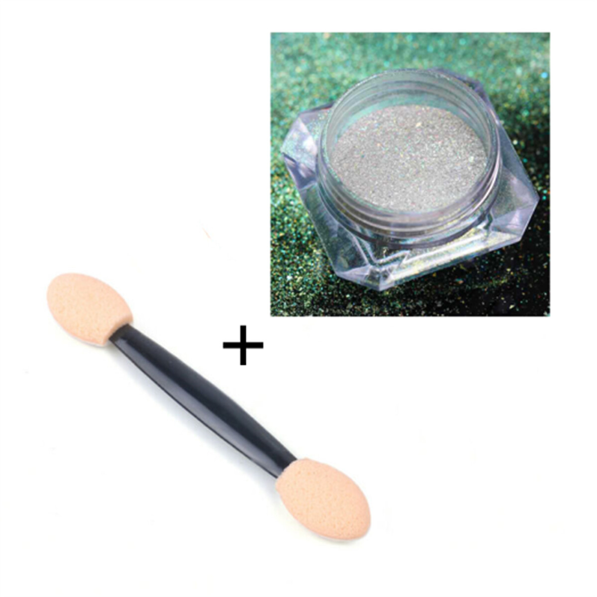 Color-Change Neon Aurora Mermaid Nail Art Glitter Powder Mirror Chrome Pigment