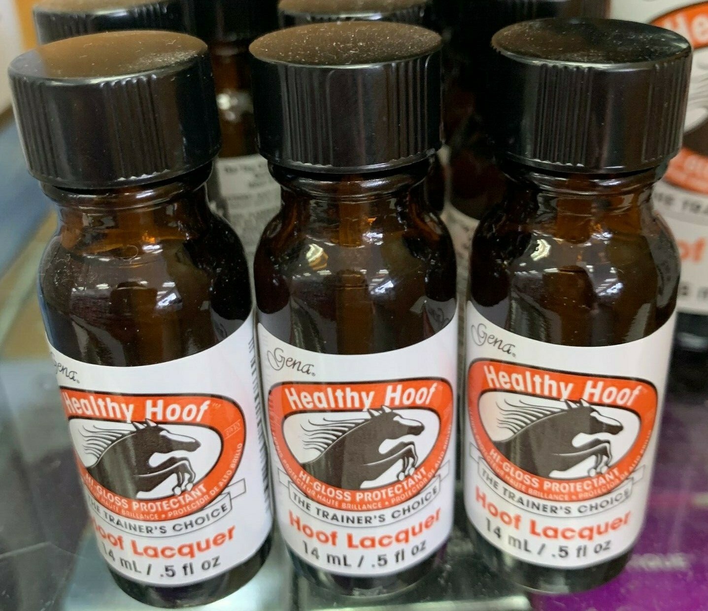 Gena Healthy Hoof Lacquer 0.5 oz (Pack of 3)