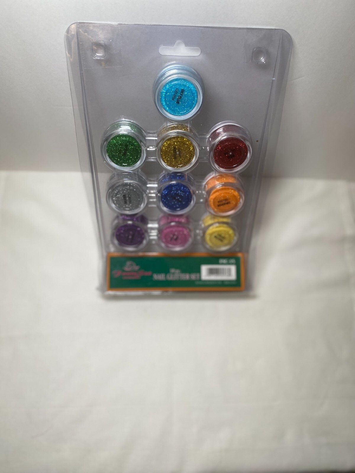 10 Piece Nail Glitter Set