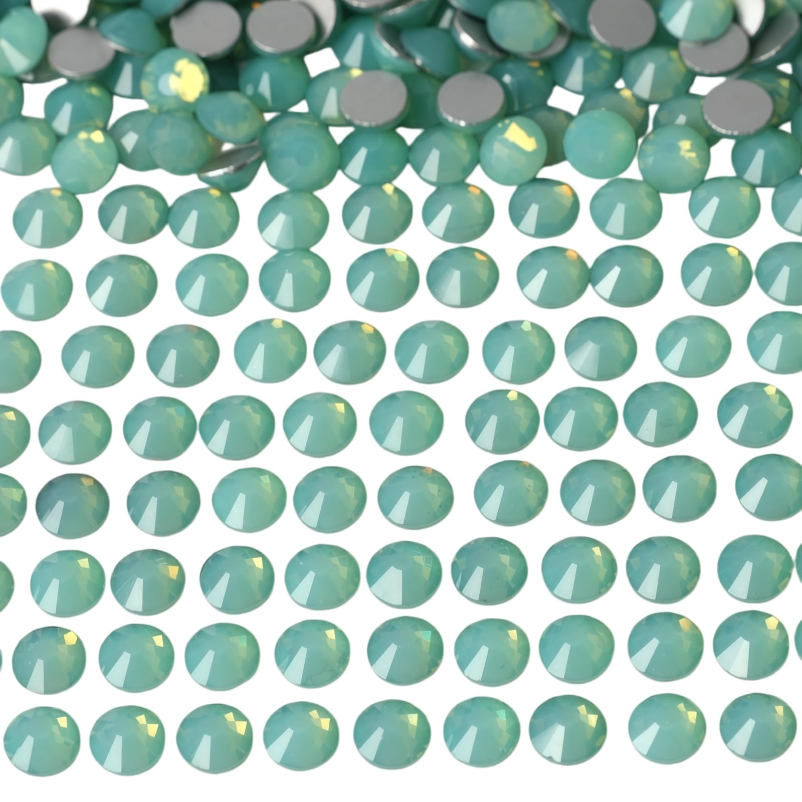 Diamonland Flatback Glass Crystal Rhinestones Rounds Gems for Bedazzling Nail…