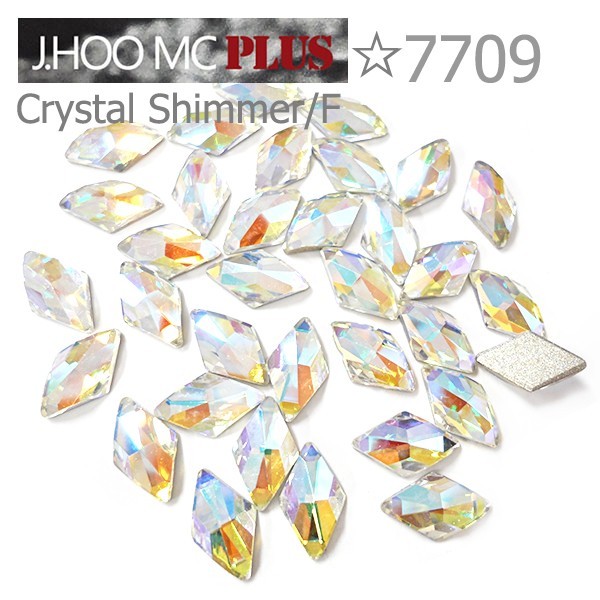 J.HOO Crystal 7709 Rhombus Flat Back Rhinestones 13×8mm Nail Art (6pcs)