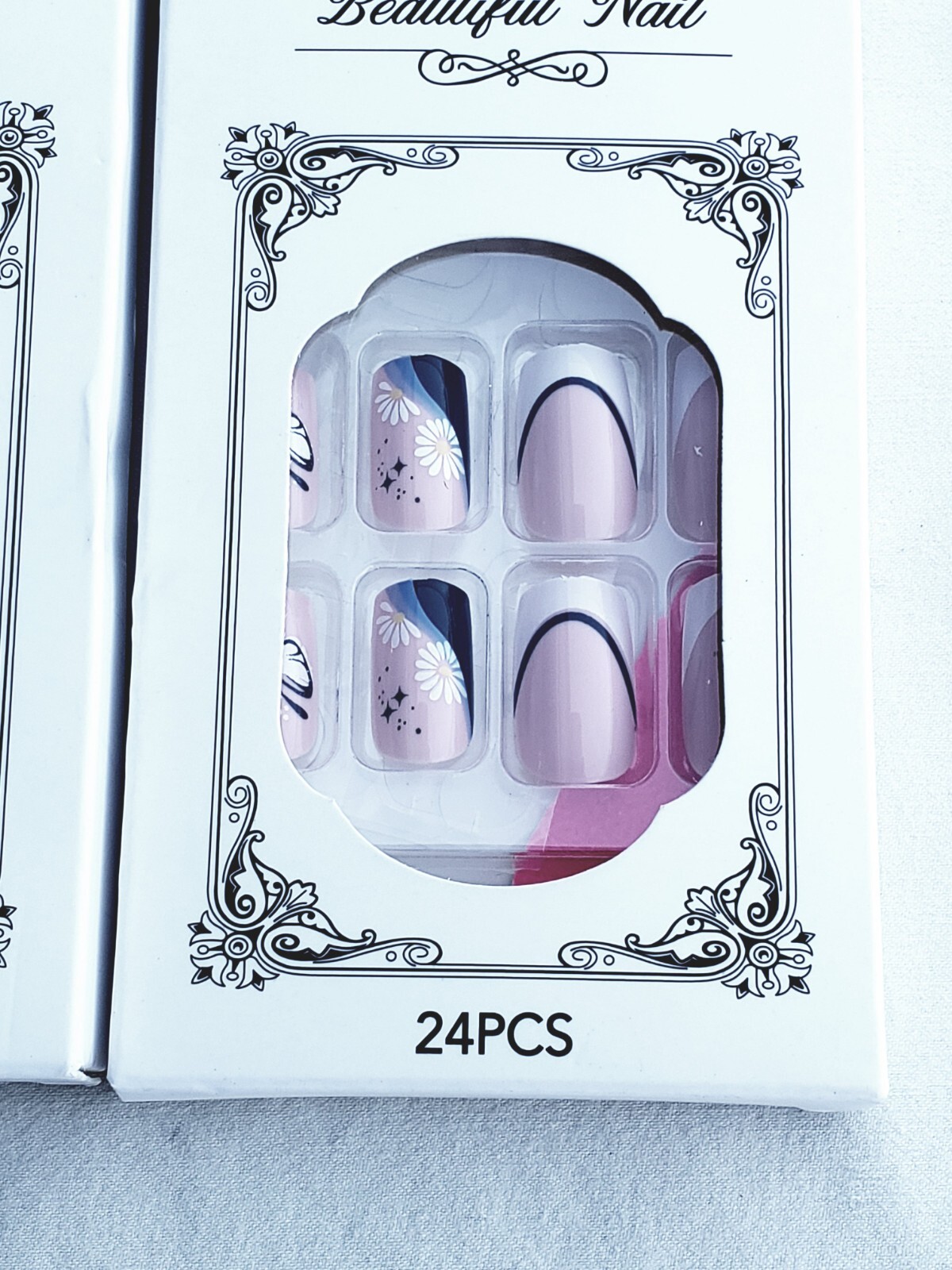 4-NEW Beautiful Nail For Wonderful Nail Collection 24 pcs