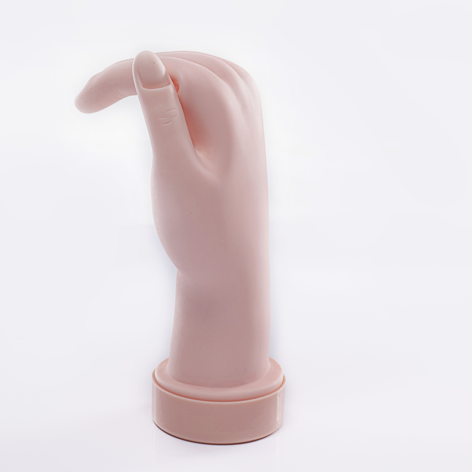 Nail Art Training Hand Flexible Movable Fake Hand Manicure Practice Tool USA NEW