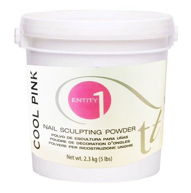 Entity Nail Sculpting Powder 5 Lbs Bucket (80 oz) – COOL PINK