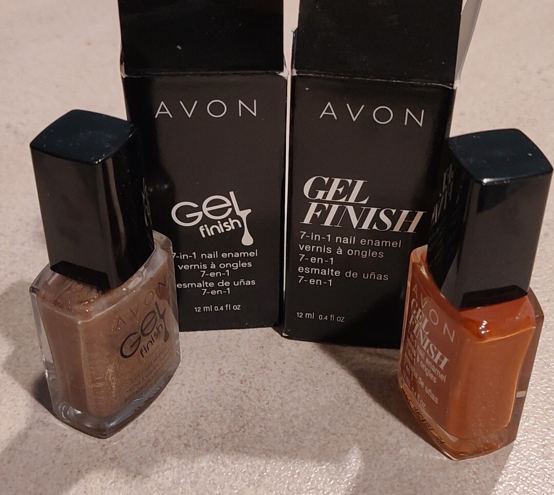Gel Finish 7-in-1 Nail Enamel Lot of 2 Discontinued 12 ml 0.4 floz nail polish
