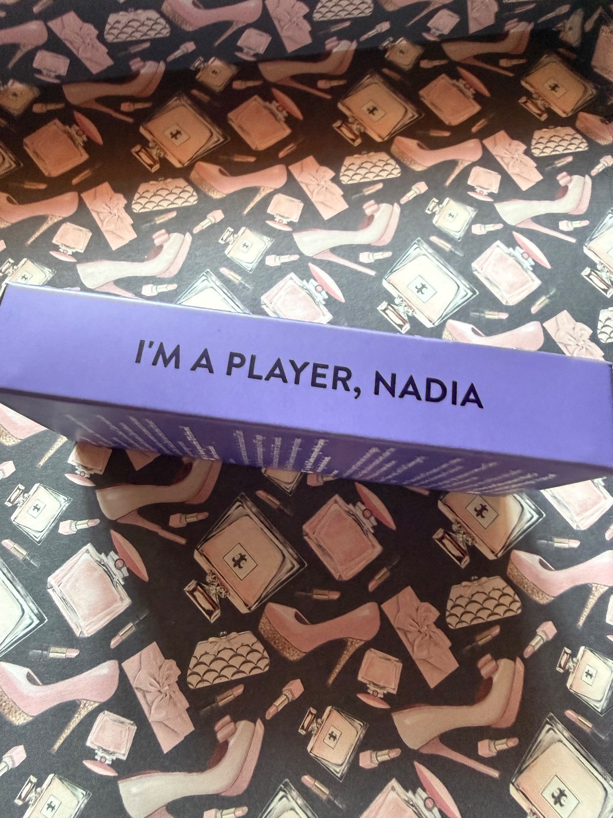 Red Aspen Short Square Pink, Purple, & Blue I’m A Player, Nadia 🦄