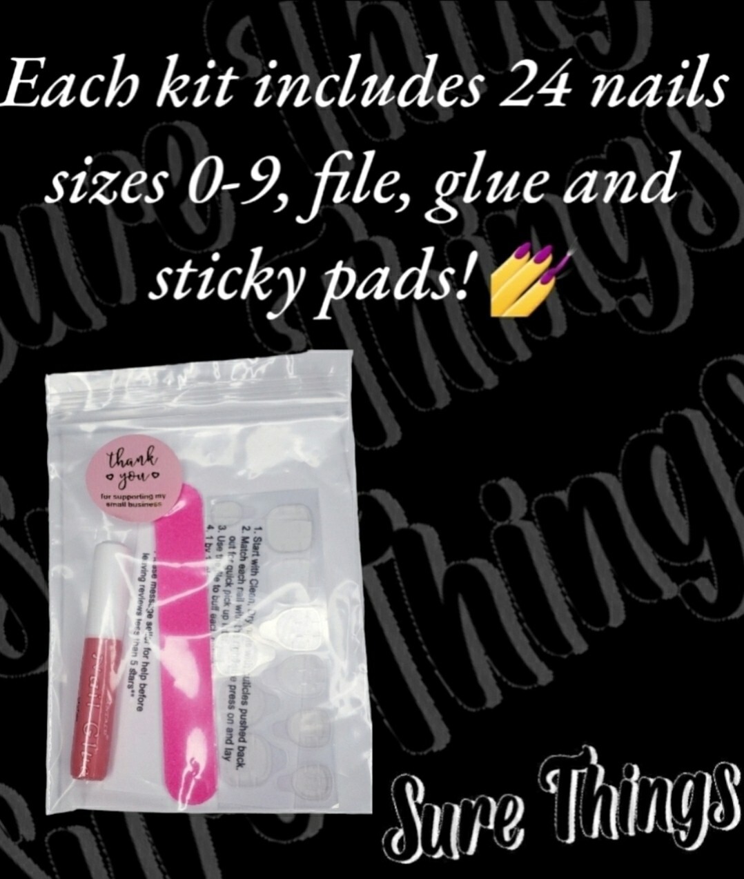 24 Square Nude Glaze Press on nails kit Glue on jelly tan clear taupe