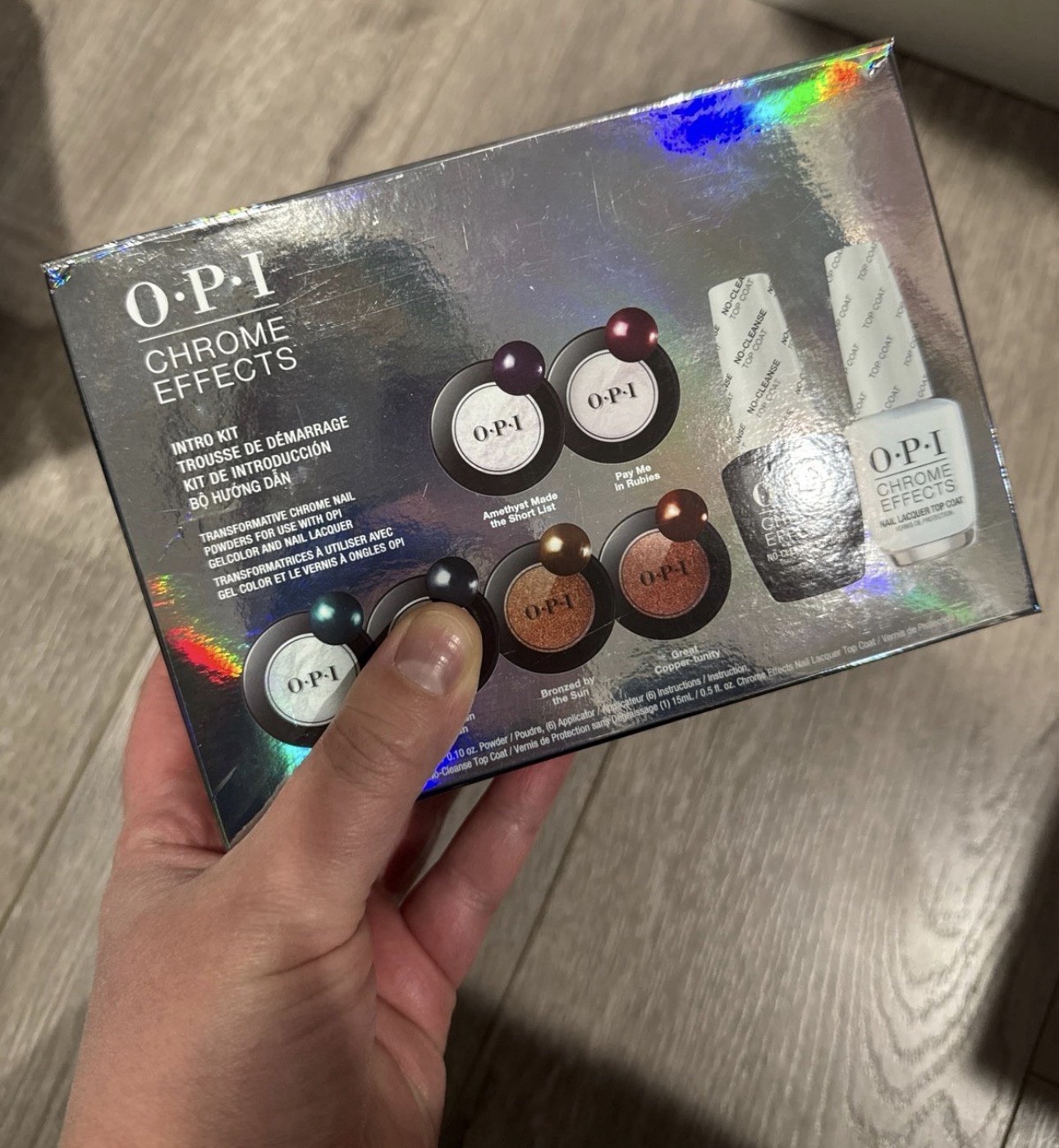 OPI Chrome Powder Set (tin man NOT INCLUDED)