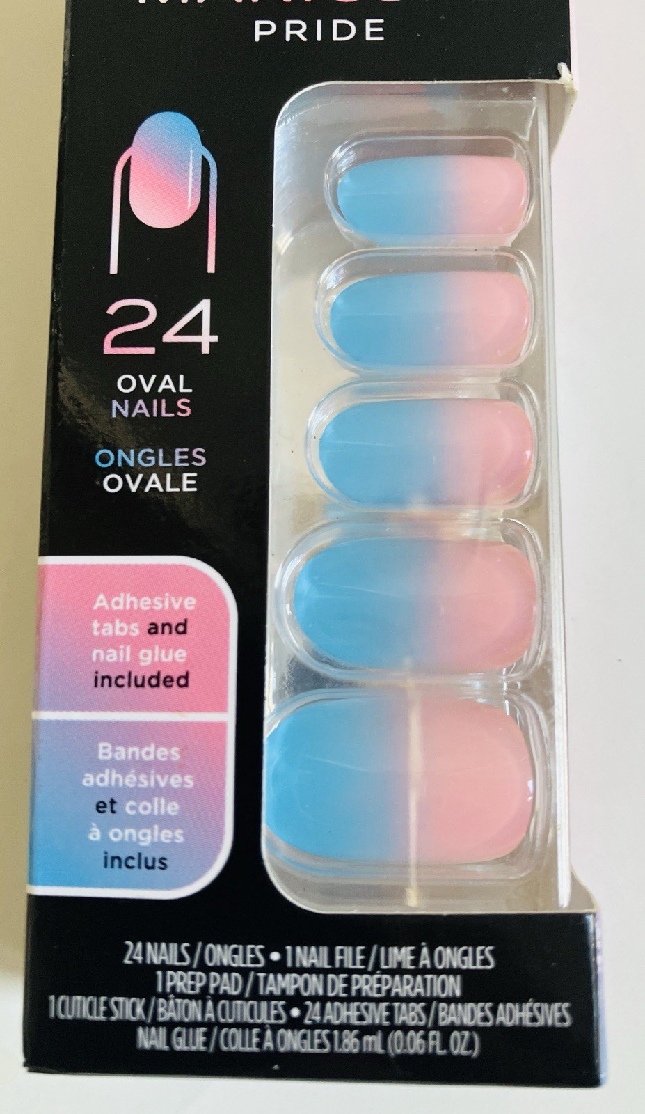 Sally Hansen Perfect Manicure Pride 24 Oval Nails