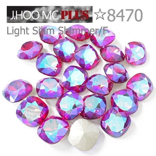 J.HOO Crystal 8470 Cushion V-Cut Fancy Rhinestones 8mm Nail Art (10pcs)