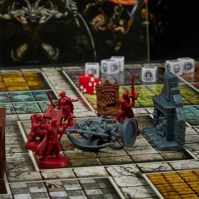 Hasbro Gaming Avalon Hill HeroQuest Game System Tabletop Medium, Multicolor