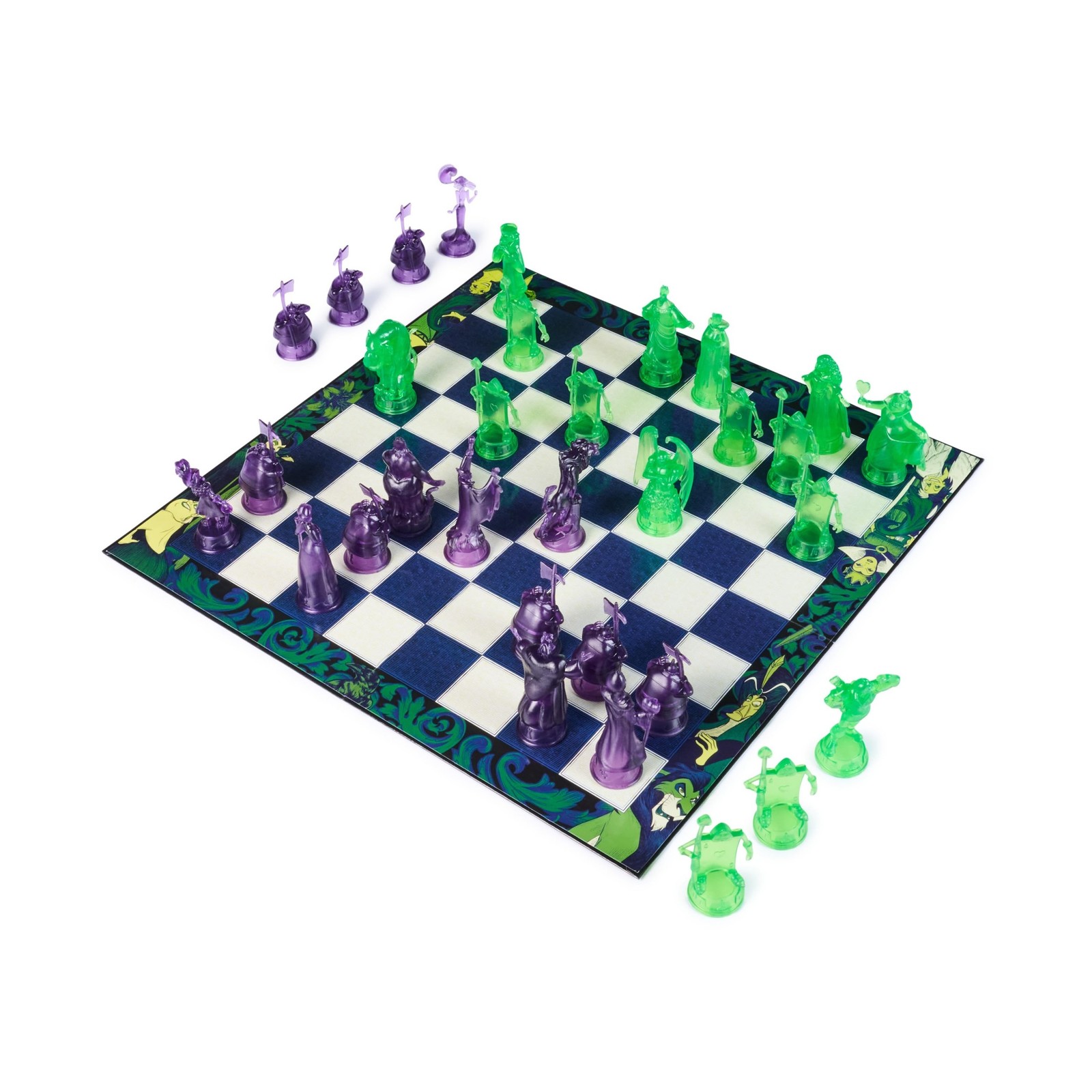 Spin Master Games, Disney Villains Chess Set for Adults & Kids, Pla… Fast Ship
