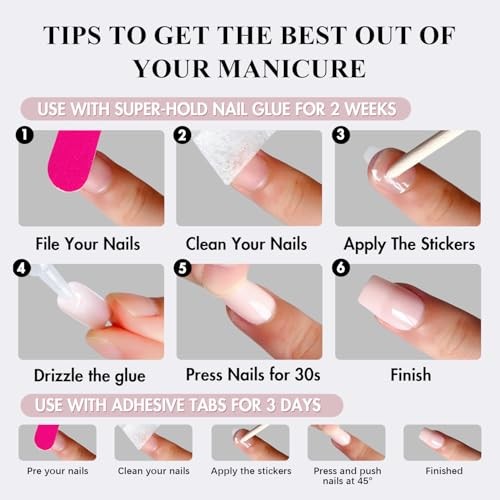 Brown Press On Nails Almond Medium, Amber Leopard Print Nails almond-brown B