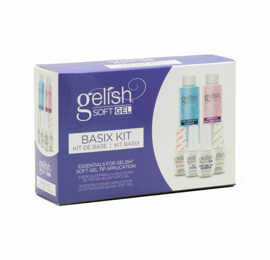 Gelish Soft Gel Flawless Nails Basix Kit #1224002 NEW!