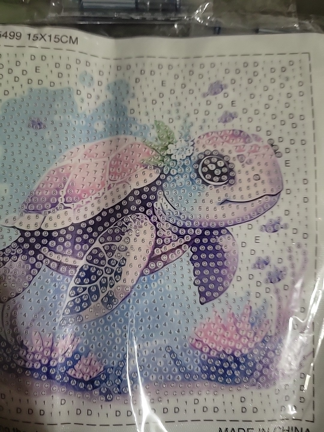 Cartoon Crystal Diamond Stickers Children Handmade Diy Full Diamond 4 Count