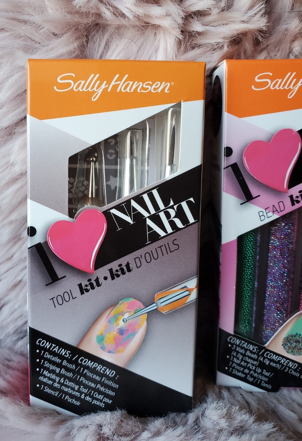 New Sally Hansen I Love Nail Art-Stud Bling Kit,Detailer Tool Kit, & Nail Beads