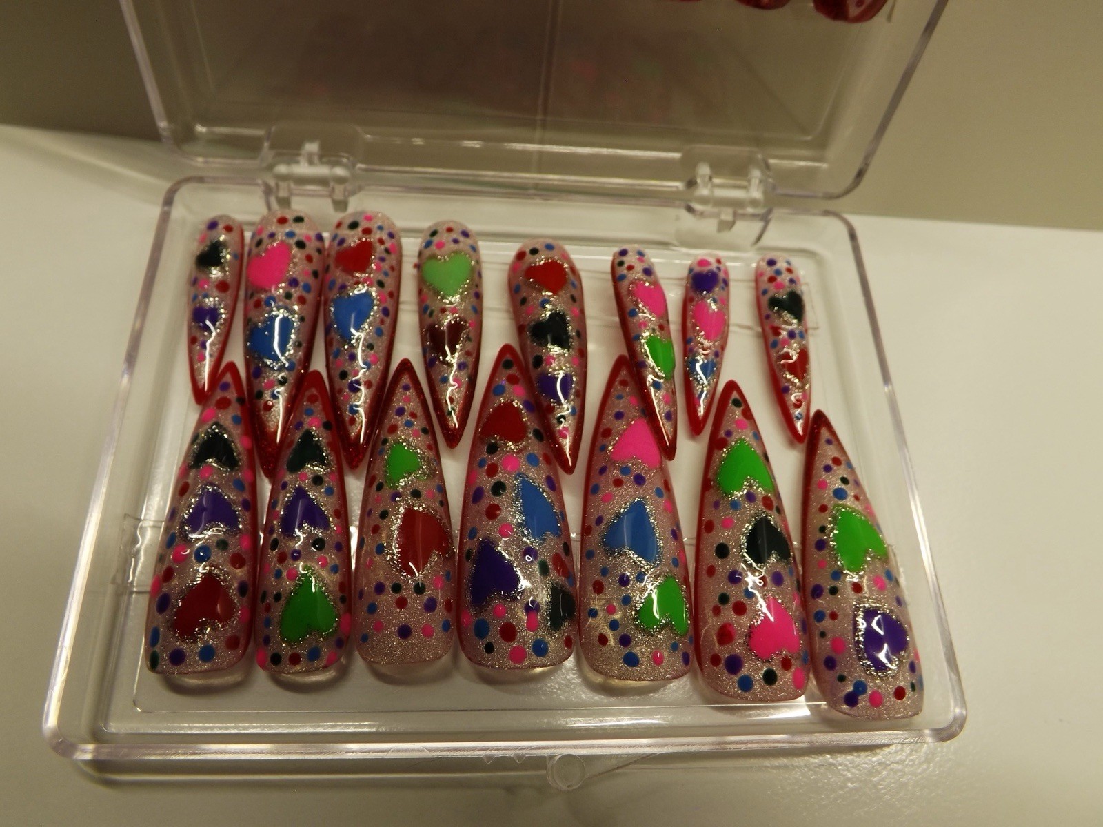 press on nails handmade Two Sets Feet And Hands