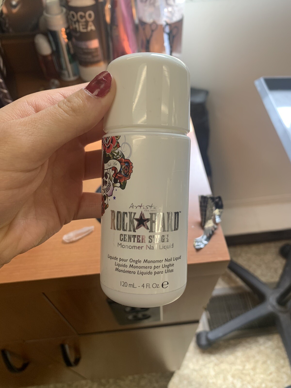 artist acrylic nail