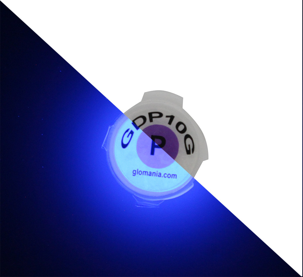 Glow in the Dark pigment powder Invisible neutral sets 10g per color