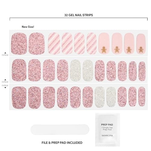UV-Free Gloss Nail Strips – Long From Scratch – Chip Resistant