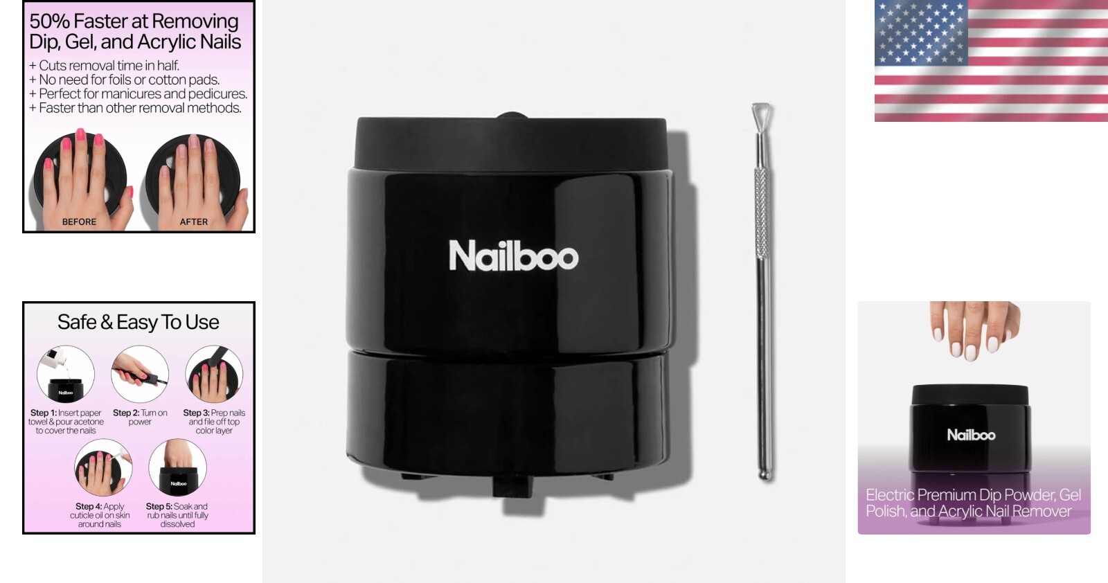 Ultimate Nail Soak Off Solution – Electric Bowl for Easy Gel & Acrylic Removal