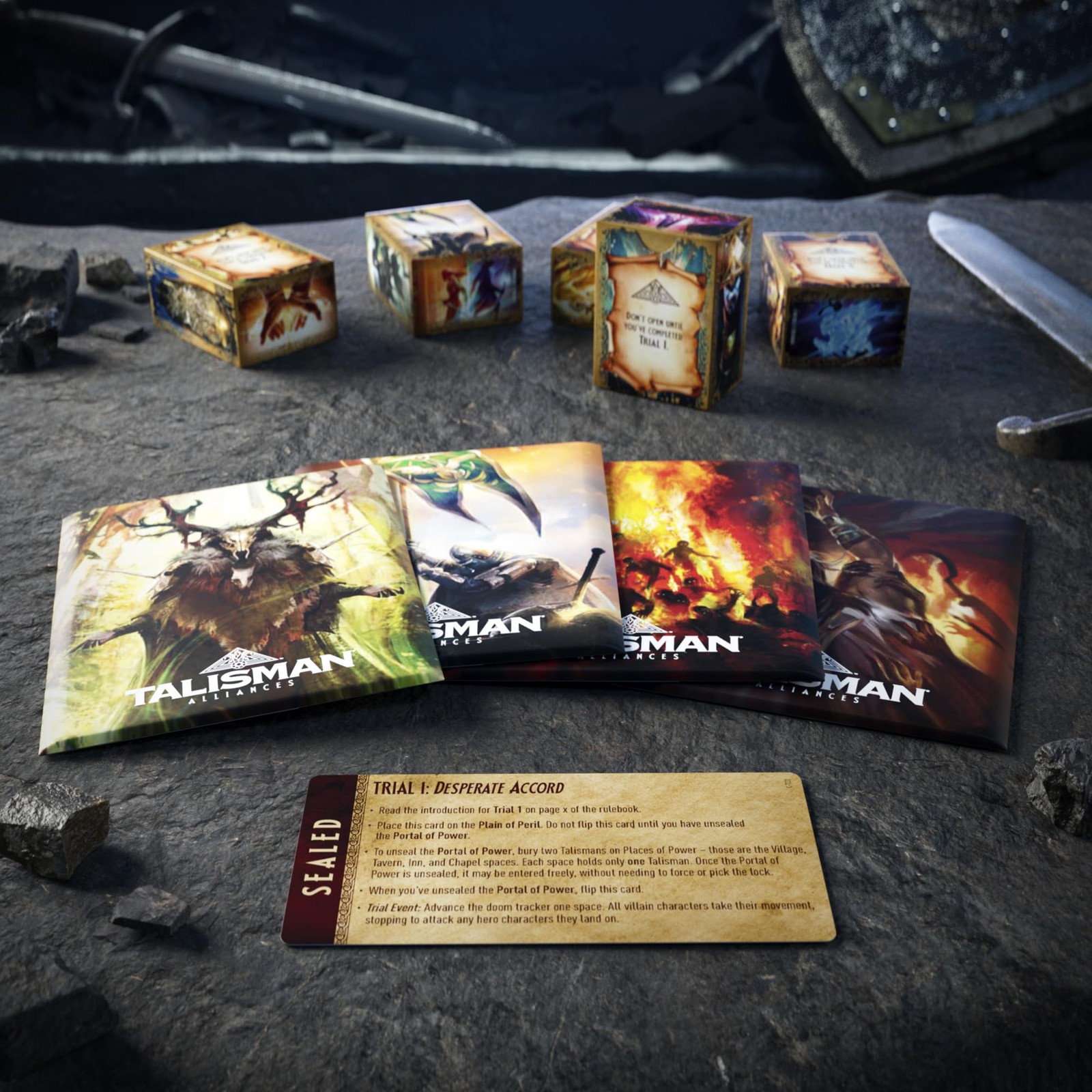 Talisman Alliances: Fate Beckons 7.874 x 1.614 x 0.039 inches, Not Applicable