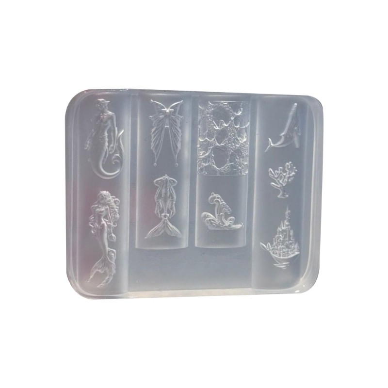 Mermaids Series Small Accessories Crafting Molds Present for Beauty Enthusiasts